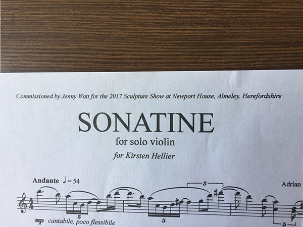 Sonatine premieres at Out of Nature