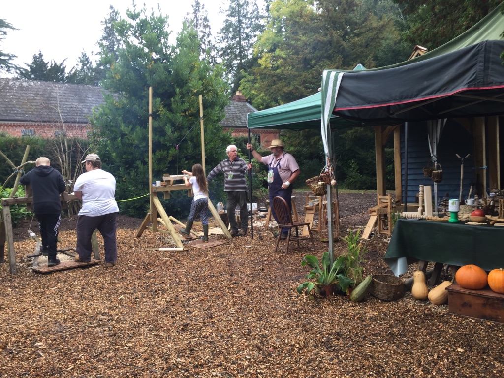 The Cart Shed demonstration area