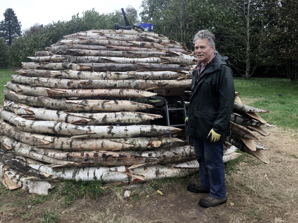 Richard Harris with Birch