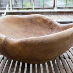 Large Carved Bowl