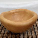 Large carved bowl