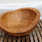Large carved bowl